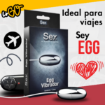 Masajeador Personal Sey Egg – Estimulación Ergonómica y Sensorial