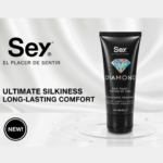 Lubricante Sey Diamond Silk Touch 30g | Base Silicón Sedoso